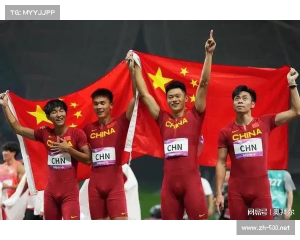 2008年北京奥运会男子4x100米接力决赛中国队奋力拼搏创历史奇迹